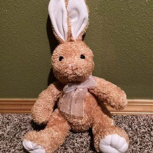 Chosun International Bunny Plush Vintage No Swing Tags With Bow Vintage Cute